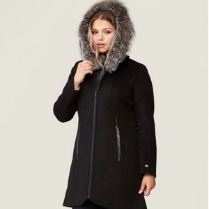 Soia & Kyo Charlena Slim-Fit Wool Coat XS
